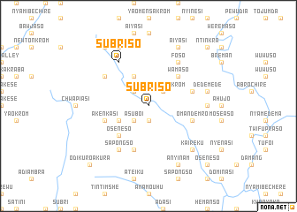 map of Subriso