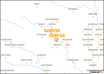 map of Subriso