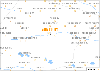 map of Subtray