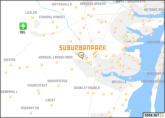 map of Suburban Park