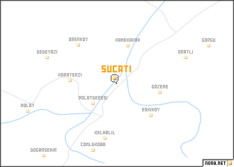 map of Suçatı