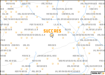 map of Sucçães