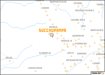 map of Succhupampa