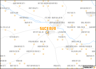 map of Suceava