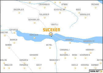 map of Suçeken