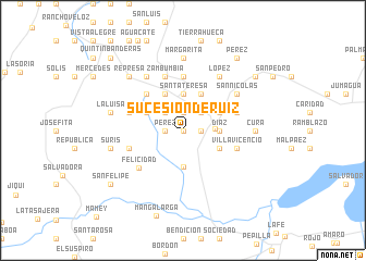 map of Sucesión de Ruiz