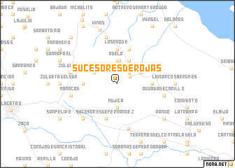 map of Sucesores de Rojas