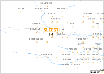 map of Suceşti