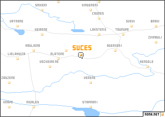 map of Suces