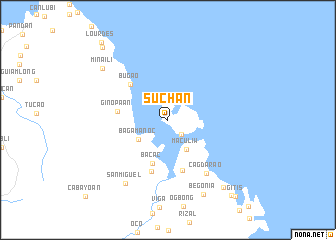 map of Suchan