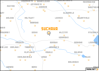 map of Suchawa