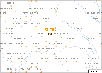 map of Suchá