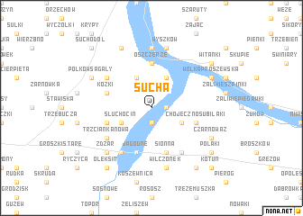 map of Sucha