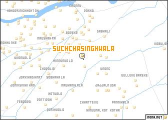 map of Suchcha Singhwāla