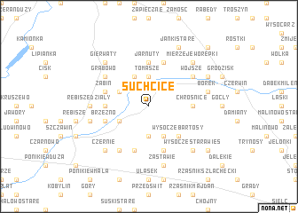 map of Suchcice