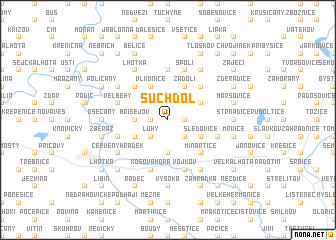 map of Suchdol