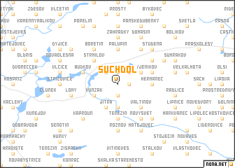 map of Suchdol