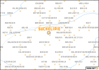 map of Suchelipie