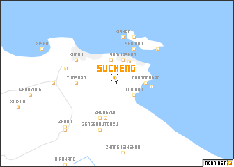 map of Sucheng
