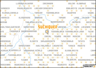 map of Suchiquer