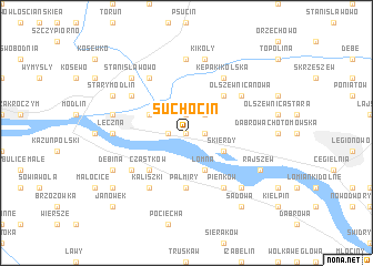 map of Suchocin