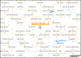 map of Suchowola