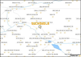 map of Suchowola