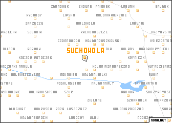 map of Suchowola