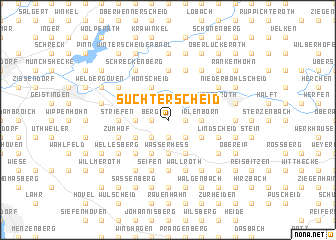 map of Süchterscheid