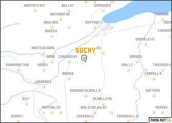 map of Suchy