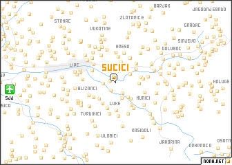 map of Sučići