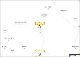 map of Sucila
