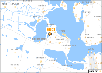 map of Suci