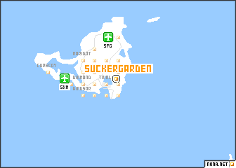 map of Sucker Garden