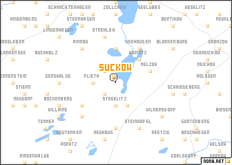 map of Suckow