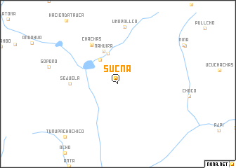 map of Sucna