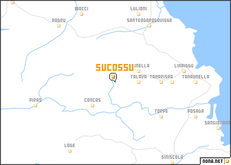 map of Su Cossu