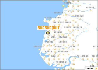 map of Sucsucquit