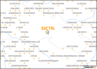 map of Suctal