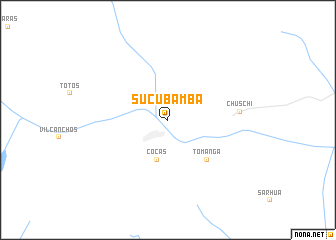 map of Sucubamba