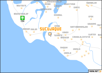 map of Sucujaque