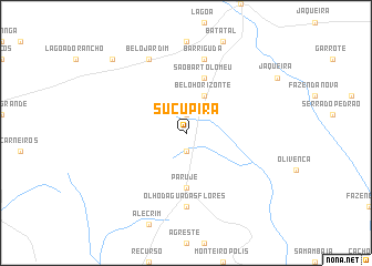 map of Sucupira