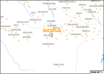 map of Sucuriju