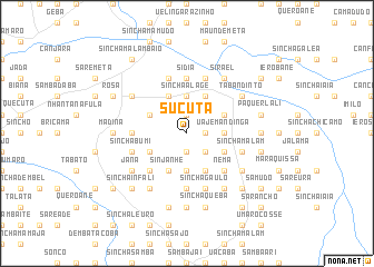 map of Sucuta
