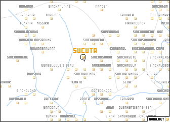 map of Sucuta