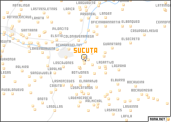 map of Súcuta