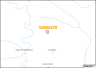 map of Sudadero