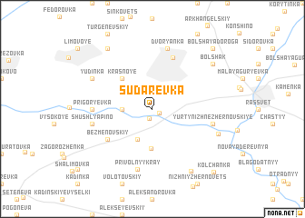 map of Sudarevka