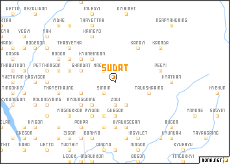 map of Sudat