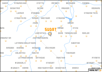 map of Sudat